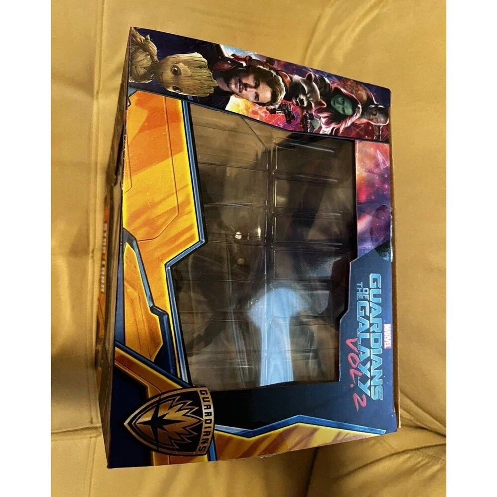 Star-Lord UNMASKED Marvel Gallery Statue Figure Guardians Of The Galaxy Vol 2 -